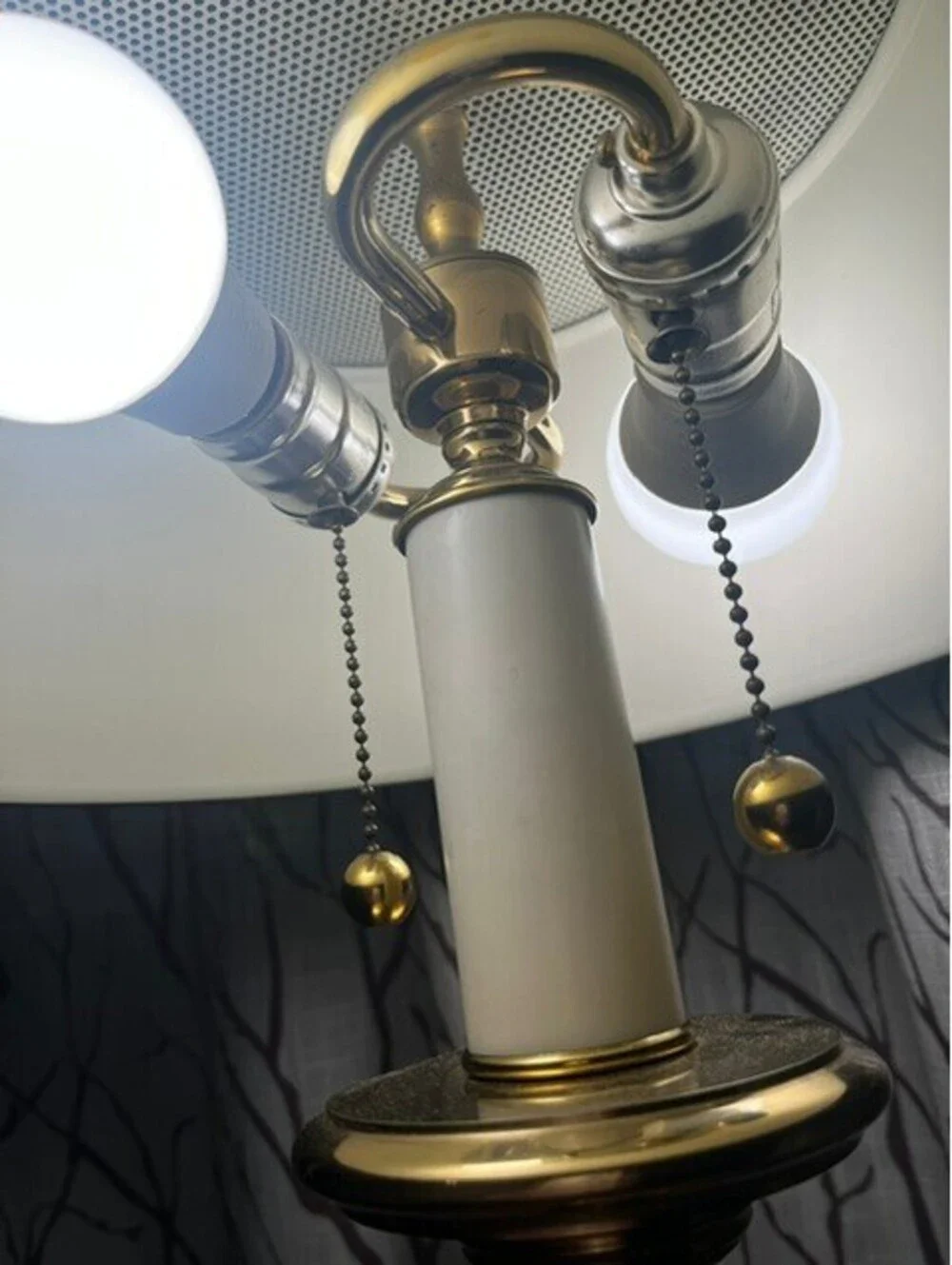 Stunning Mid-Century Brass Barley Twist Table Lamp